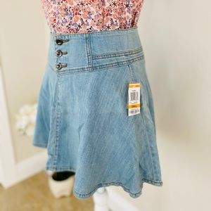 NEW American Rag Button Front Denim Skirt